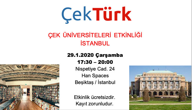 ÇekTürk Çek Üniversiteleri Etkinliği, İstanbul 29.1.2020